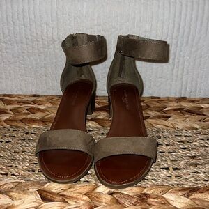 Suede Sandals